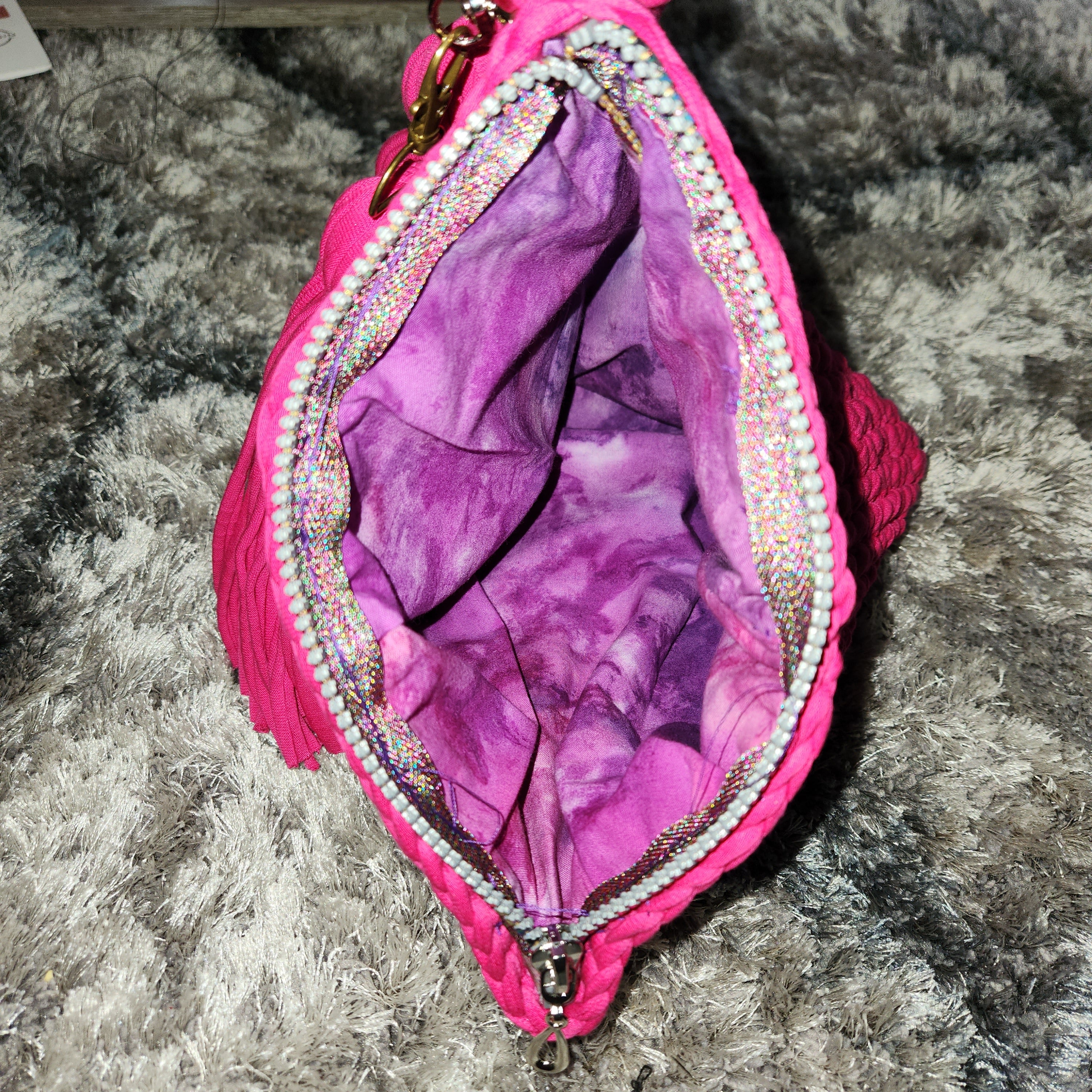 Crochet Triangle Purse