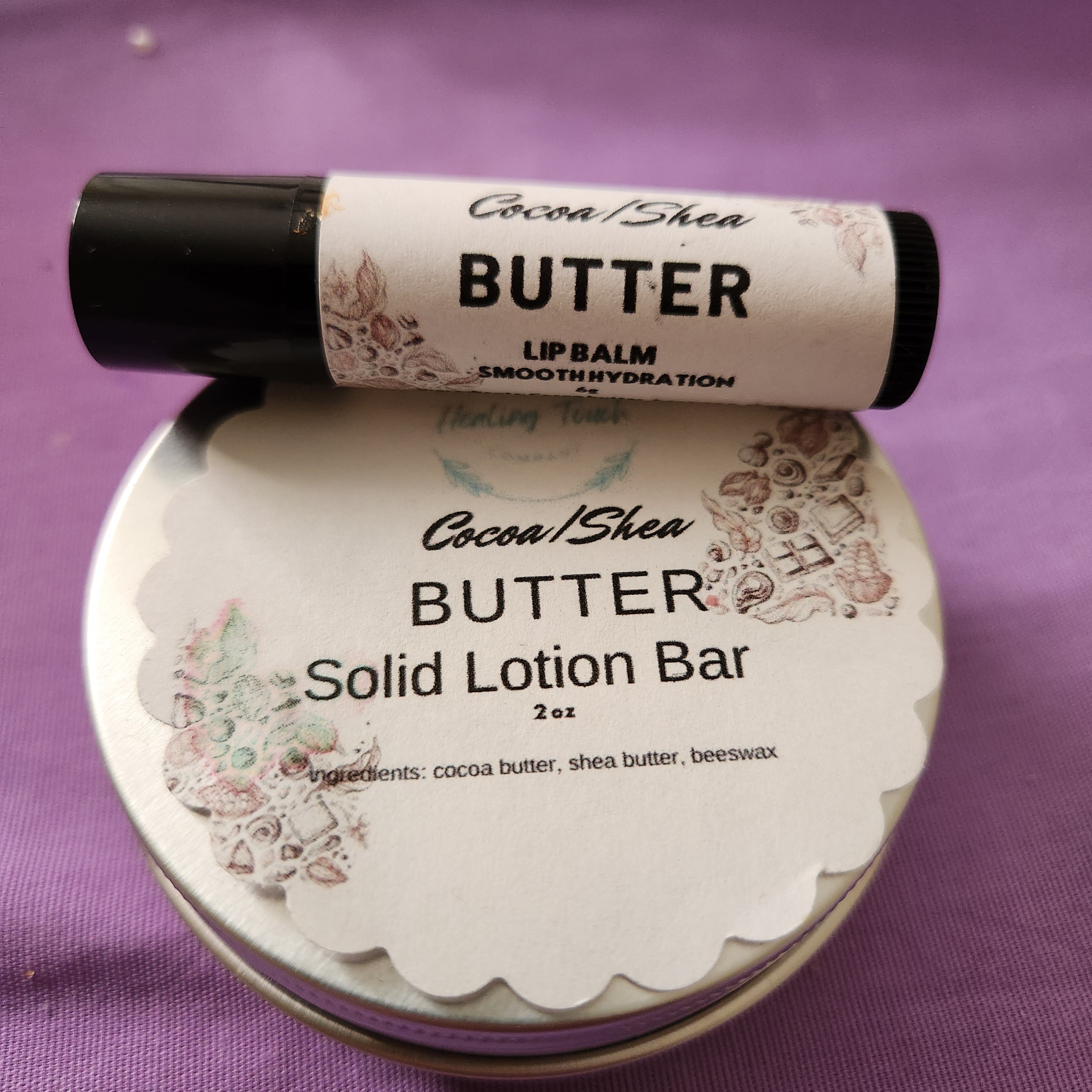 Lip Balm and Bar Lotion